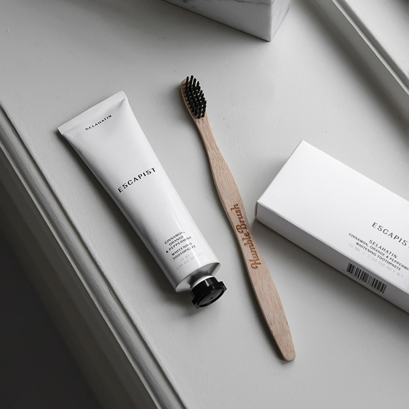 Swedish Selahattin Thurahang Ting bright white toothpaste Fresh mint lover Escape Hypnotist with fluorine