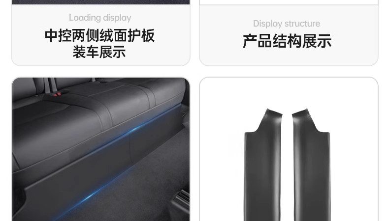 Suitable for the New Version of Tesla Modely/Yl Interior Tpe Floor Mats, a Full Set of Protective Accessories, New Car Floor Mat Modifications
