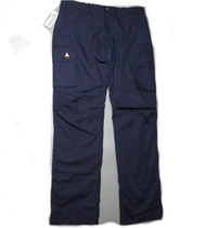 Italy Siji cotton grid cloth autumn and winter double bag overalls pants sea blue gray non-tactical pants