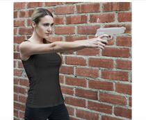 American womens tactical tight-fitting functional quick-drying elastic portable hidden holster vest black white