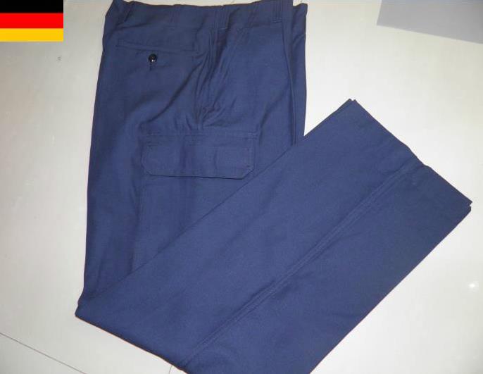 Inventory brand-new BW German Navy Original Gongfu Edition Sea Blue Deck Five pockets Pants Multiple Bags Casual Workwear Pants