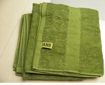 Venezuelan army public hair Jun edition pure cotton army green bath towel Beach bath towel 120*60 Non-German American and British