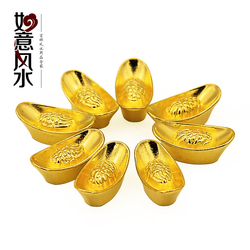 Alloy Yuan silver baby piece of small baby for the fortune scene case to put home accessories