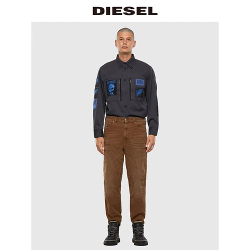 Diesel Лонгслив, рубашка, оверсайз