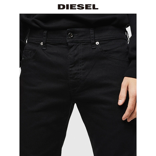 Diesel Классические ретро джинсы для отдыха, свободный прямой крой