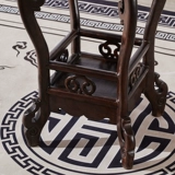 Мебель из красного дерева, чернокожие, маленький квадратный стол домохозяйственный чайный стол, Mingqing Classical Welcome Taitu Flower Stand, несколько углов