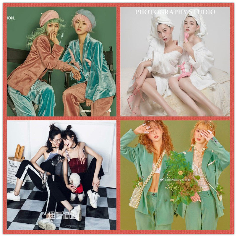 Bestie Writing True Photo Gallery Photography Clothing Companion Dress 2022 New Photo Gallery Themed Costume for True Photography Photography