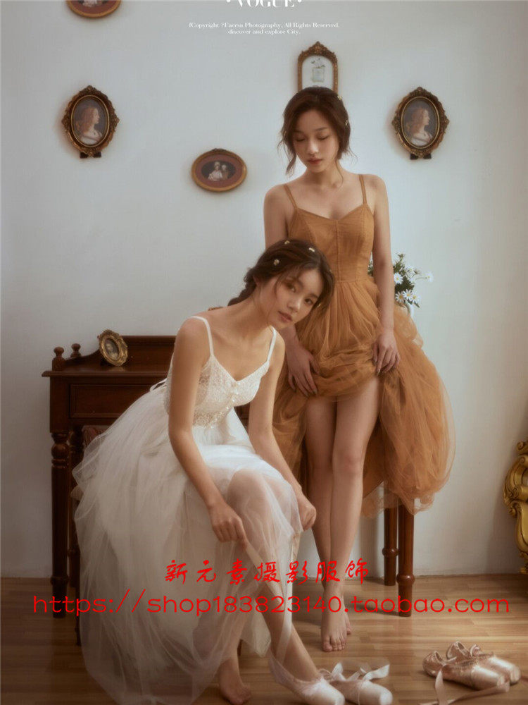 Girlfriend Costume Photo Studio New Theme Personality Fashion Sister Dress Art Photo Studio Shoot Costume Theme