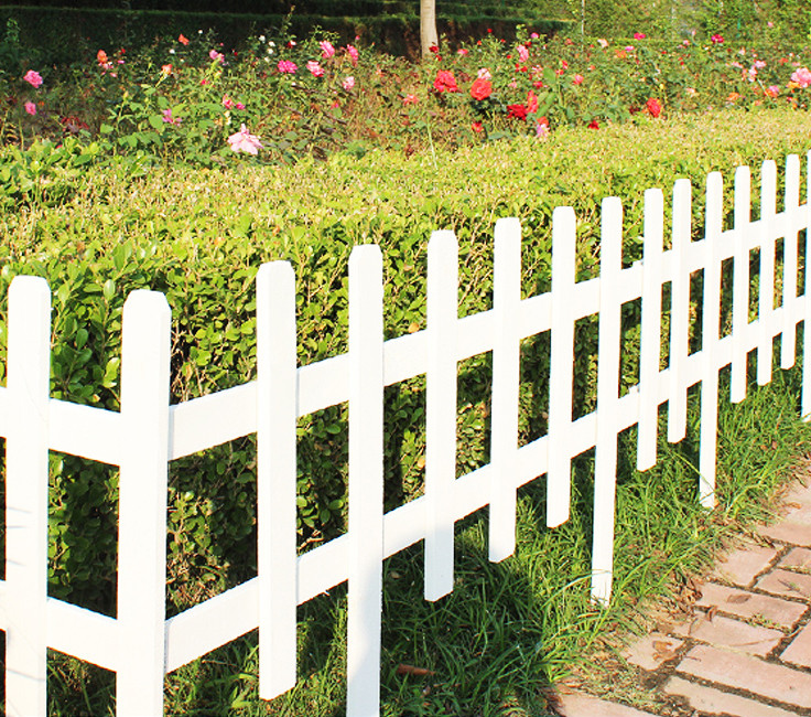 Garden fence fence small fence outdoor wooden fence villa planting flower fence partition lawn yard fence