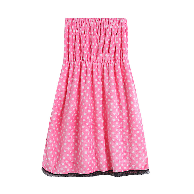 Трансграничная торговля, демисезонный сексуальный фланелевый топ без лямок, банный халат 