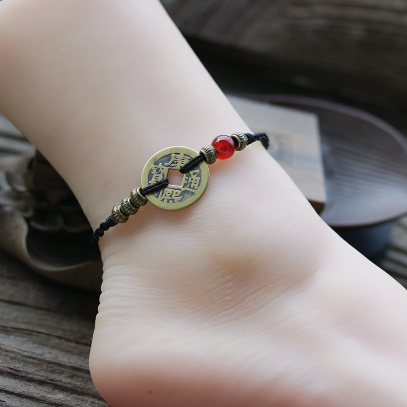 Bracelet de cheville Couple ORIGINAL ROUGE - Ref 3103510 Image 1
