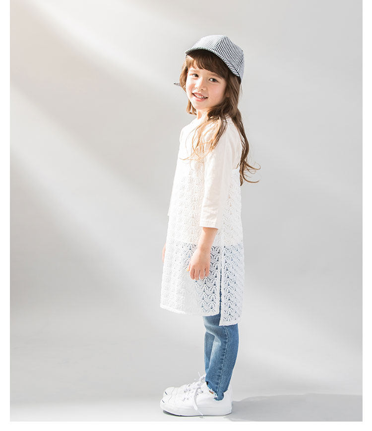 日本 petit main 女童T恤吊带两件套 天猫优惠券折后￥62包邮（￥172-110）80~130码2色可选