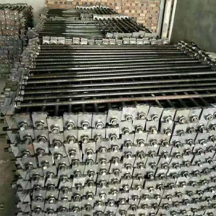 Gauge tie rod 22KG rail rail tie rod 20*860 tie rod mine railway light rail 600 900 gauge tie rod
