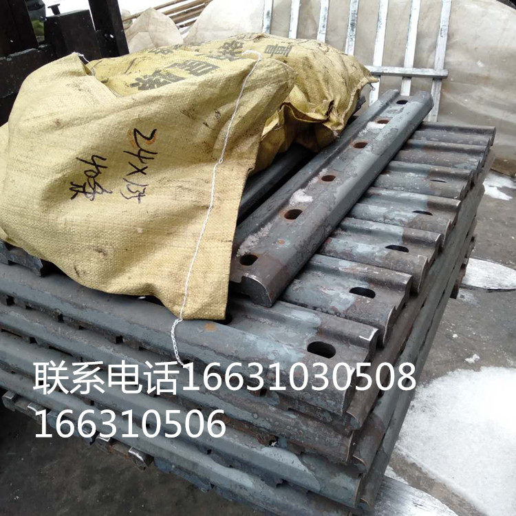 Rail link fishplate P60 track joint splint 60KG channel splint insulated fishtail plate railway accessories