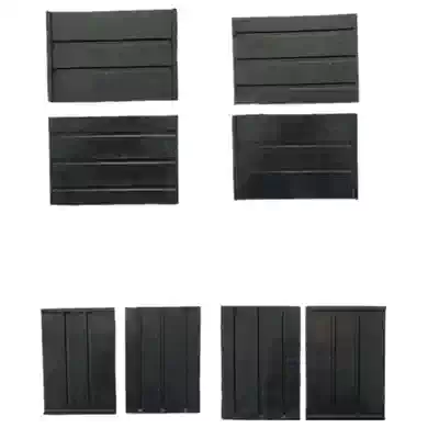 Railway track rubber pad shockproof rubber pad 43-10 rubber pad