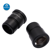 Body-type microscope WF20X10 30X8 special wide-angle eyepiece for three-mesh binocular microscopy