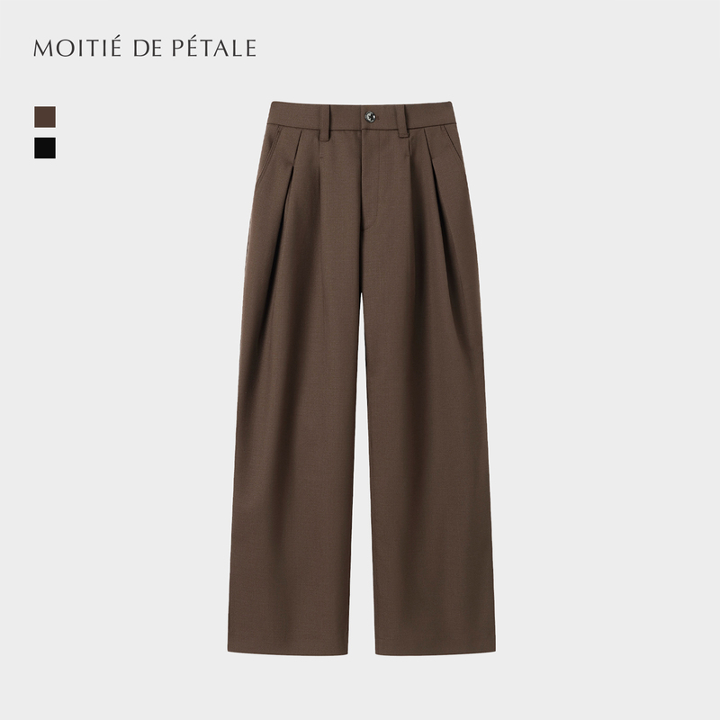 Half-Petal Fabric "Saville 11" Italian Imported Fine Wool Trousers, Bemberg Lining, Machine Washable Half-Petal Fabric "Saville 11" Italian Imported Fine Wool Trousers, Bemberg Lining, Machine Washable