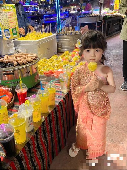 Costumes de spectacle pour enfants de nationalité Dai, vêtements de danse nationale thaïlandaise pour filles, nouveaux vêtements du Yunnan Xishuangbanna