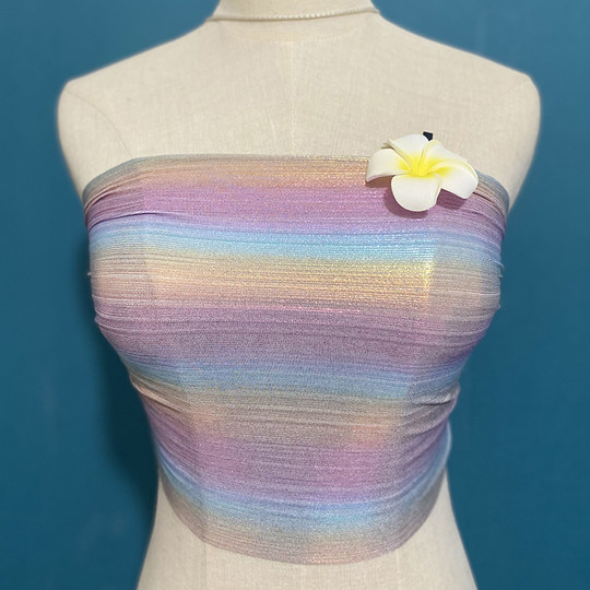 Dai costume Ju Jingyi, Internet celebrity, same style, Xishuangbanna Dai small fresh tube top photo studio art photo shoot