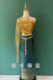 披肩不掉粉新款云南西双版纳傣族服装女傣族表演工作服泰式旅游