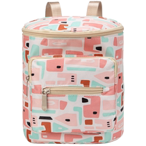 Baby crib hanging storage hanging basket bedside storage bag fence diaper table storage box baby diaper hanging bag