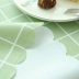 khăn trải bàn nhà dưỡng lão dùng một lần không thấm nước vải dầu bảng khăn trải bàn cà phê thảm PVC ăn hình chữ nhật khăn trải bàn khăn trải bàn nhà - Khăn trải bàn khăn trải bàn học caro Khăn trải bàn