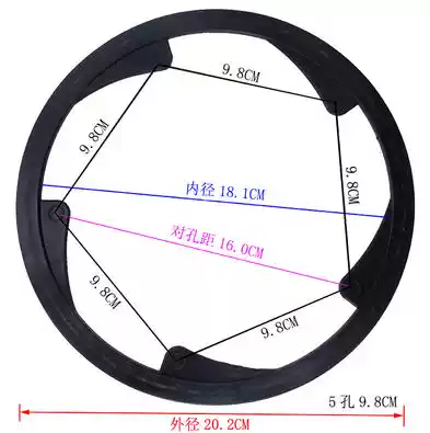 Bicycle guard disc gear disc front plastic sprocket Protective case protector disc guard cover sleeve variable speed road car practical