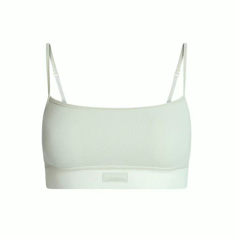 Skims Kardashian Cotton Rib Scoop Bralette Cotton Ribbed Short Camisole Bra Top Skims Kardashian Cotton Rib Scoop Bralette Cotton Ribbed Short Camisole Bra Top