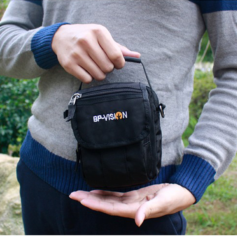 Outdoor large screen mobile phone bag mobile phone bag Women's single shoulder oblique cross-bag coin purse Men wear belt fanny pack small hanging bag