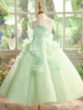 Yinmanqi Children's Dress 2025 New Model Girls' Piano Performance Birthday Forest Style Princess Dress Little Host Evening Dress