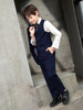 Boys' Suit Set, Stylish British-Style Small Suit, Children's Flower Boy Formal Wear, Runway Show Host, Piano Performance Outfit
