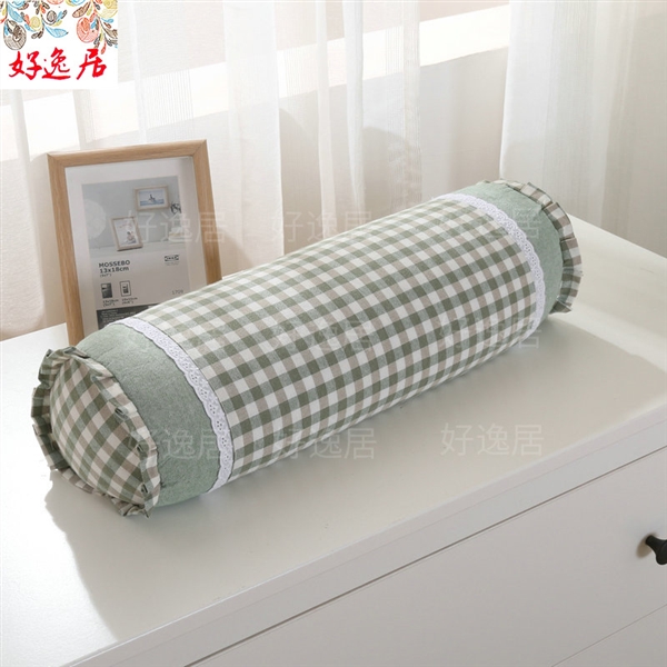 Hao Yiju Bông giặt lưới kiều mạch vỏ kẹo cổ tử cung Hoa polypropylen có thể giặt bằng gối - Gối gối sofa