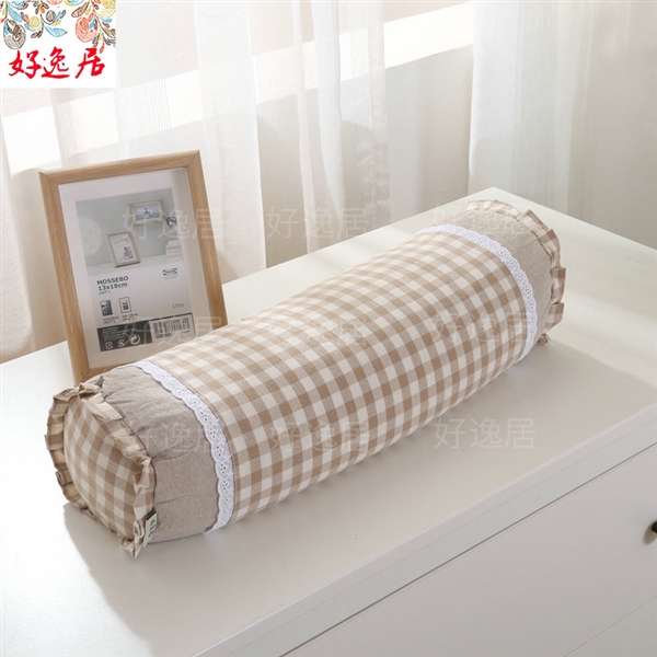 Hao Yiju Bông giặt lưới kiều mạch vỏ kẹo cổ tử cung Hoa polypropylen có thể giặt bằng gối - Gối gối sofa