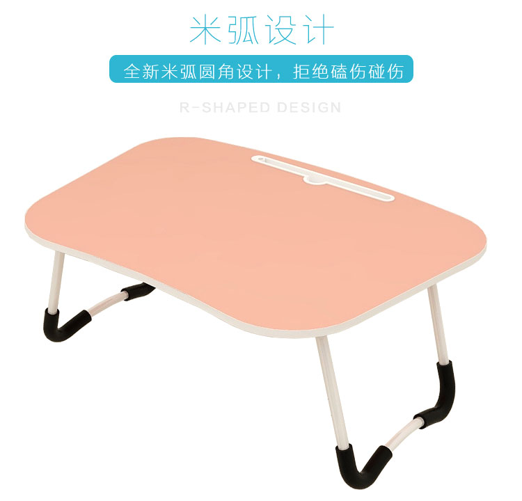 Chiều cao và thêm bàn máy tính xách tay lớn có thể gập lại bàn lười biếng sinh viên giường ngủ ký túc xá với học bàn nhỏ - Bàn bàn học gấp gọn thông minh
