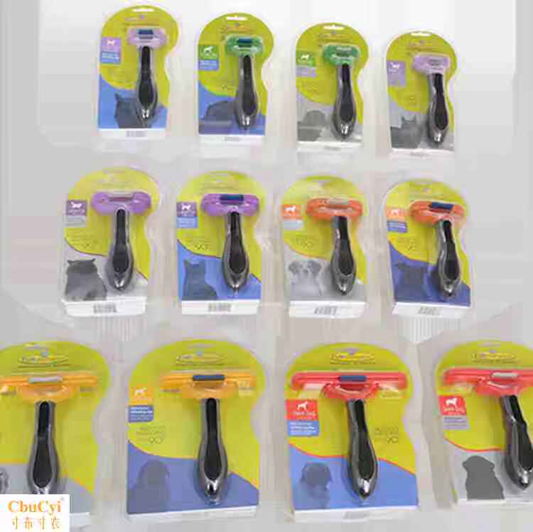 Pet cung cấp chó chó mèo với lược tẩy lông làm đẹp đường chải kim để loại bỏ lông bàn chải - Cat / Dog Beauty & Cleaning Supplies Bóng giặt nhím trắng Kikkerland.