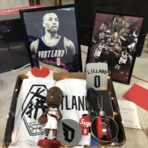 Basketball fan supplies Lillard jersey mens hand ring hands on creative practical delivery boyfriends birthday present