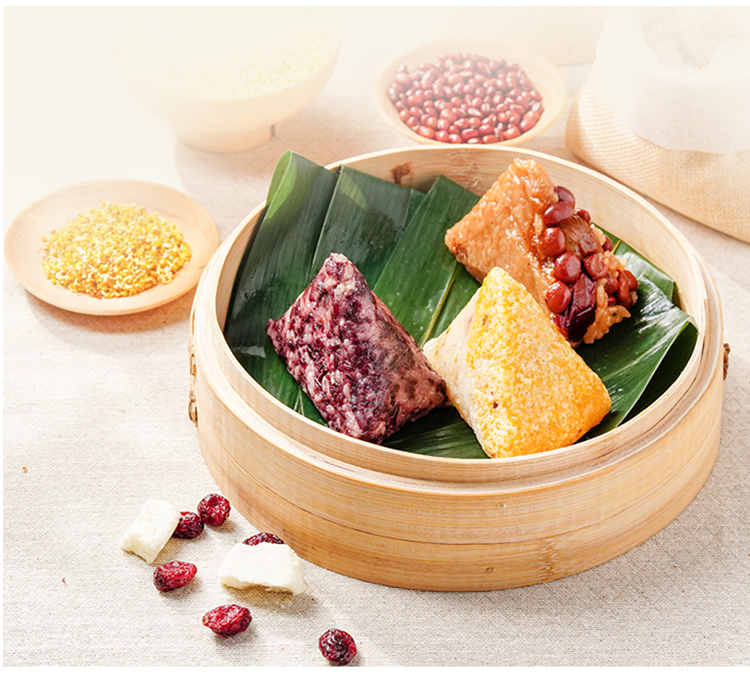 西贝莜面村 杂粮粽子礼盒 6个共600g 天猫优惠券折后￥78包邮（￥109-31） 88VIP会员还可95折