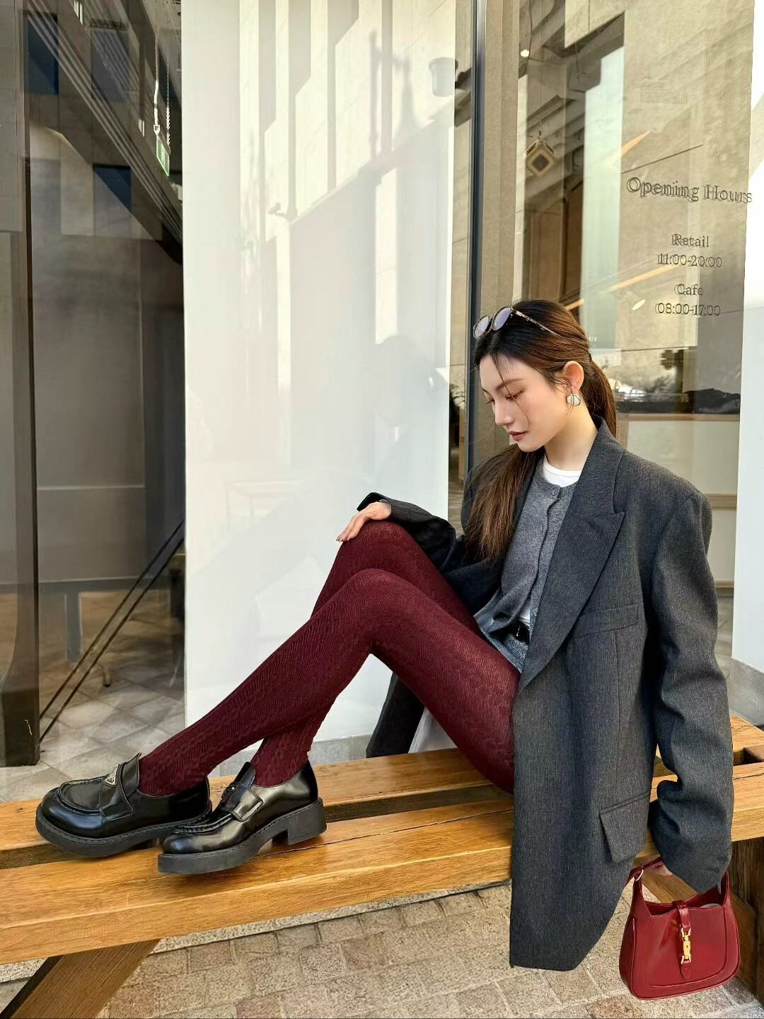 колготки / чулки дна 意大利女式连裤袜 秋冬新款保暖菱格纹打底袜 calzedonia官方保暖裤袜