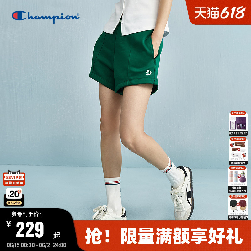 Champion Women's Shorts 2025 Summer New College Style Sports Pants American Trendy Short Sweatpants Hot Pants Champion Women's Shorts 2025 Summer New College Style Sports Pants American Trendy Short Sweatpants Hot Pants