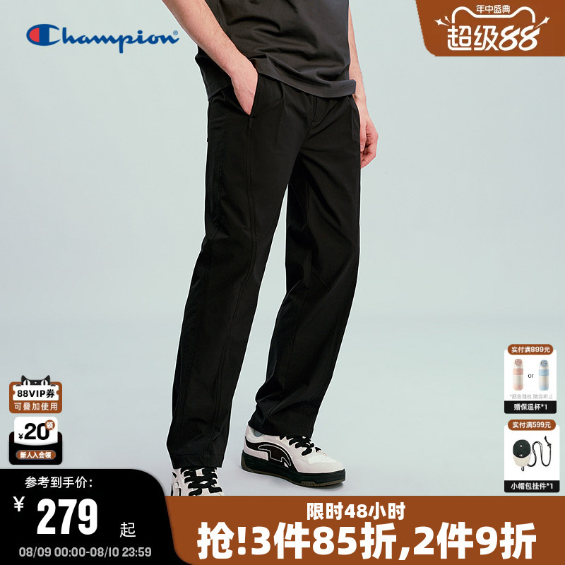 Champion Straight-Leg Pants for Men 2026 Spring New Simple Solid Color Casual Pants Sports Style for Women Champion Straight-Leg Pants for Men 2026 Spring New Simple Solid Color Casual Pants Sports Style for Women