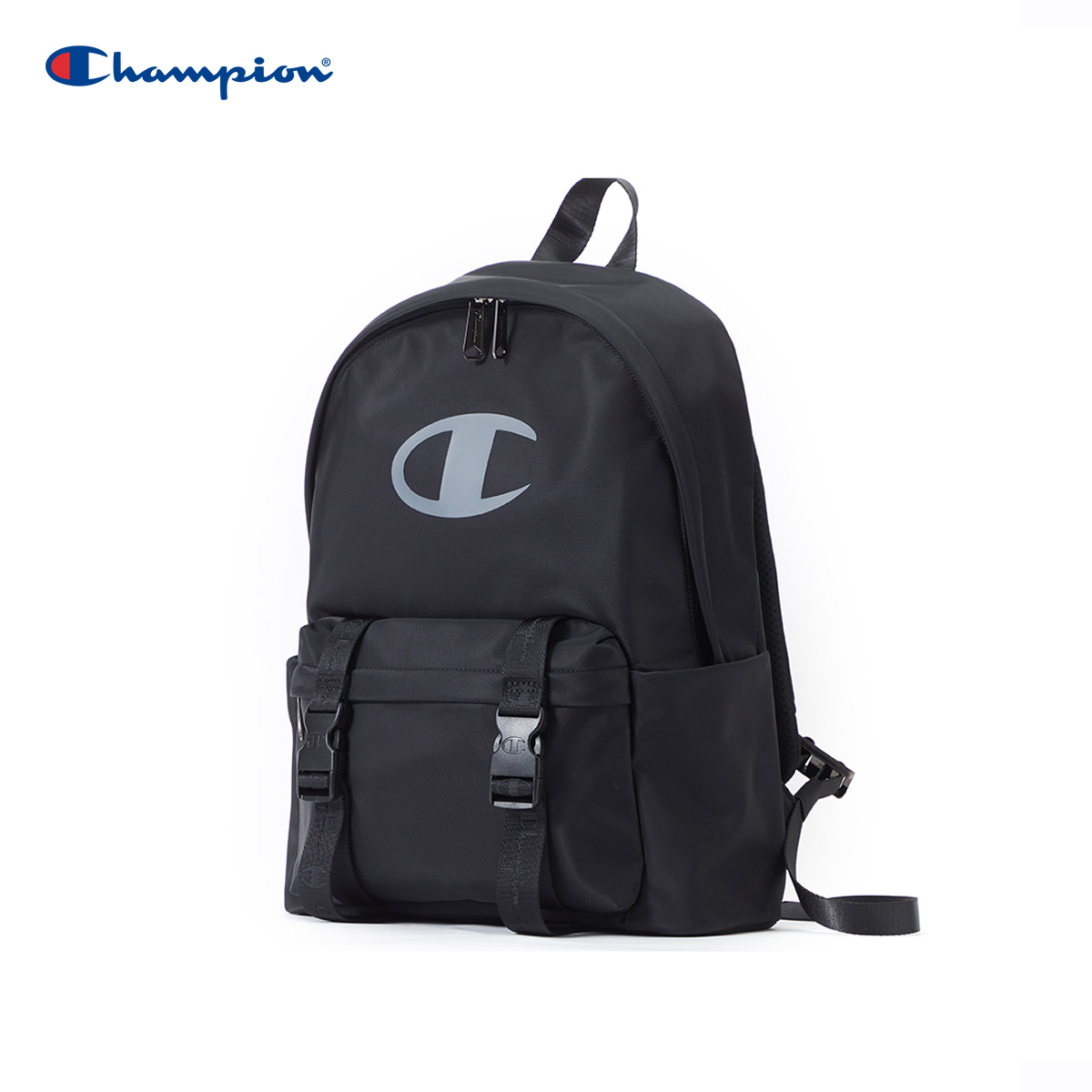 Champion Champion Backpack 21 New Fall Double Shoulder Bag Black Couple Men And Women Sports Tide Big Travel Bag