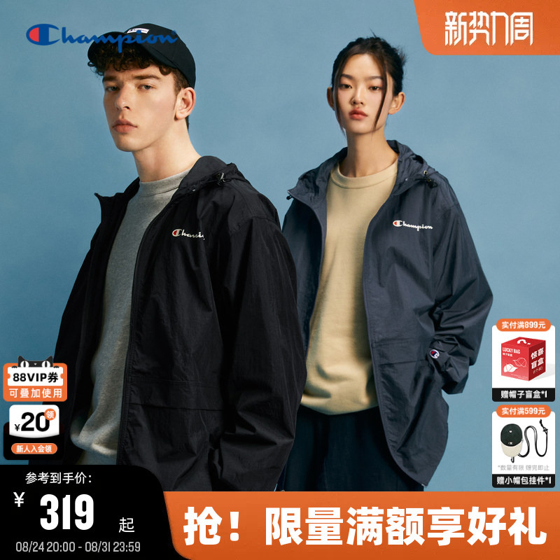 Champion Couple's Jacket for Women, Spring and Autumn Outdoor Style Cardigan Jacket for Men, American Retro Casual Trendy Brand Champion Couple's Jacket for Women, Spring and Autumn Outdoor Style Cardigan Jacket for Men, American Retro Casual Trendy Brand