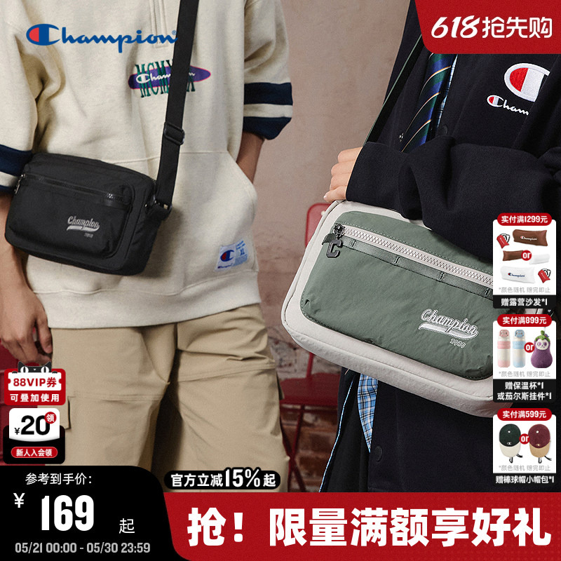 Champion Crossbody Bag 26 Summer New Style Women's Casual Work Bag Men's Fashion Trendy Sports Bag Champion Crossbody Bag 26 Summer New Style Women's Casual Work Bag Men's Fashion Trendy Sports Bag