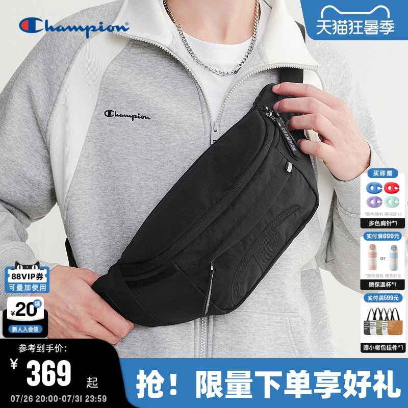 Champion Waist Bag 26 Summer New Model Women's Casual Crossbody Bag Men's Cycling Lightweight Chest Bag Outdoor Backpack Champion Waist Bag 26 Summer New Model Women's Casual Crossbody Bag Men's Cycling Lightweight Chest Bag Outdoor Backpack