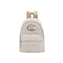 Champion Champion Backpack Autumn and Winter American School Bag Embroidered Fashion Imitation Lamb Velvet Plush Spring Backpack Women