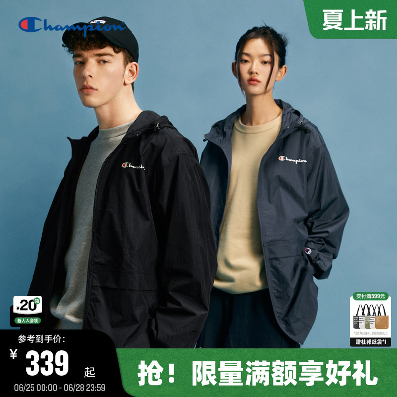 Champion Couple's Jacket for Women, Spring and Autumn Outdoor Style Cardigan Jacket for Men, American Retro Casual Trendy Brand