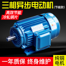 Three-phase asynchronous motor national standard all-copper speed regulating motor 0 55-7 5KW energy-saving 380V high-efficiency motor