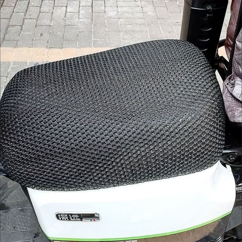 Yufen A8A9009 Electric Vehicle Seat Cushion New National Standard Four-Season Star Sun Protection Mesh Seat Cover Breathable and Heat-Insulating T300