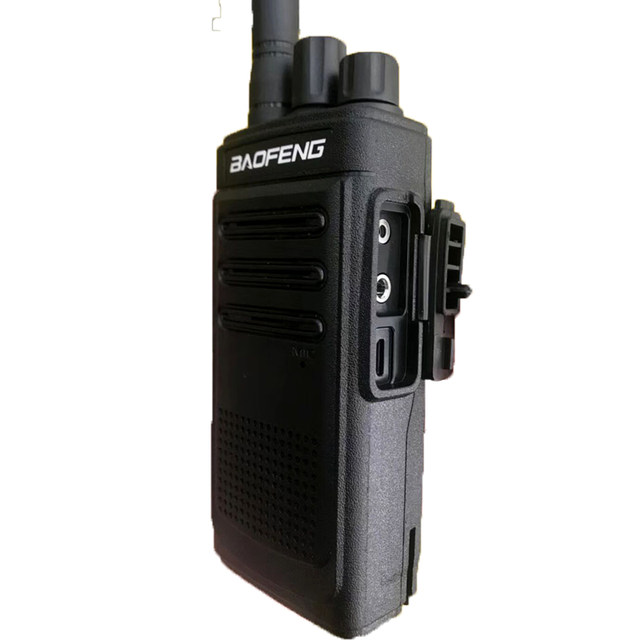 Baofeng C6/V8 Walkie-Talkie for Civilian Use, Compact Handheld for Outdoor Use, Suitable for Hotels, Construction Sites, and Property Management, High-Power Intercom with USB Charging