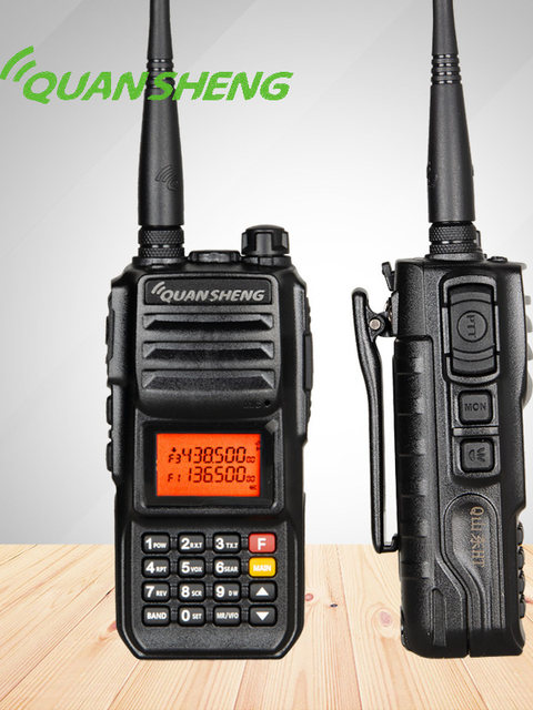 Quansheng Tg-Uv2Plus Walkie-Talkie High-Power Dual-Band Black Diamond Vehicle-Mounted Civilian Outdoor Analog Handheld Radio